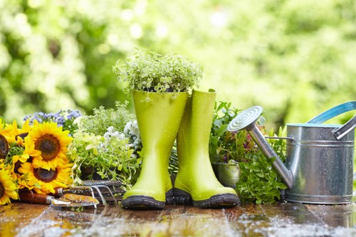 Low-carbon van used for sustainable landscaping waste transport